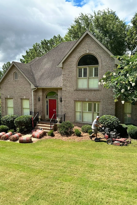 landscaping in Trussville, Alabama